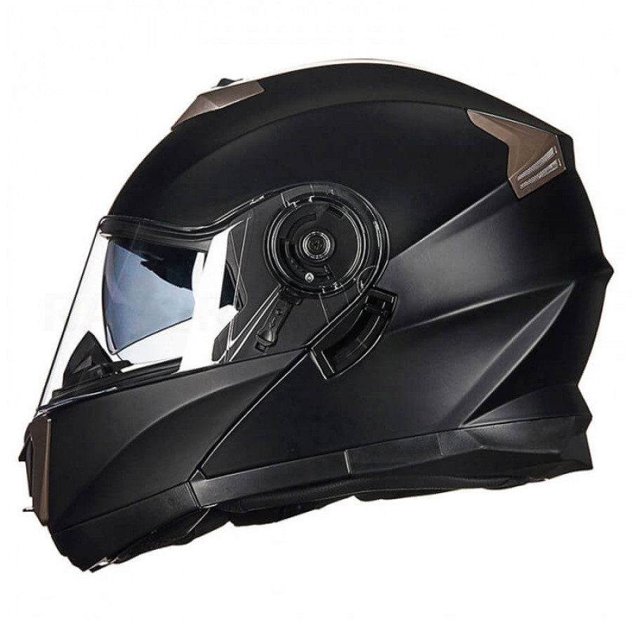 Мотошлем модуляр GXT 160 черный матовый