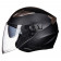 Мотошлем открытый GXT 708 черный матовый