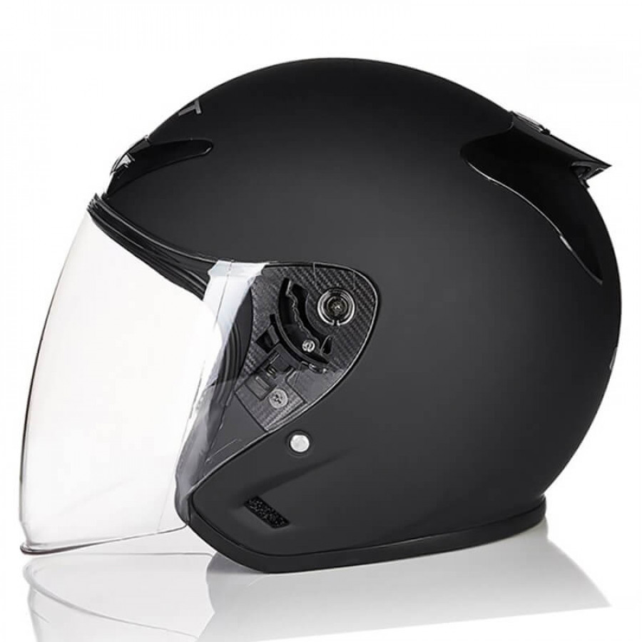 Мотошлем открытый GXT 803 черный матовый